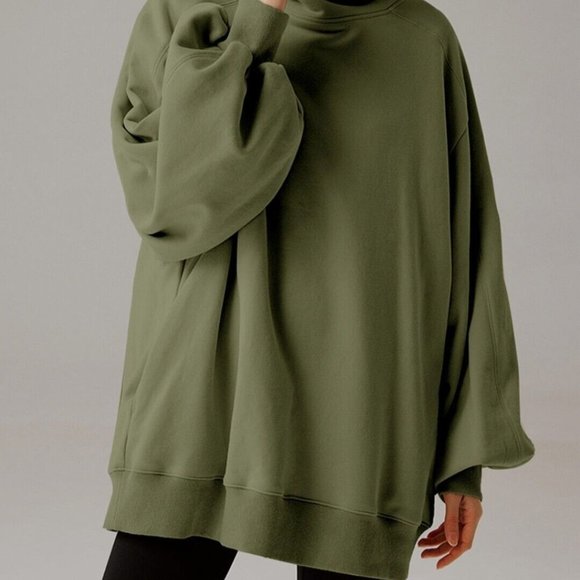 LIT Active Whisper Oversized Turtleneck Sweatshirt. A085-99 - Picture 2 of 7